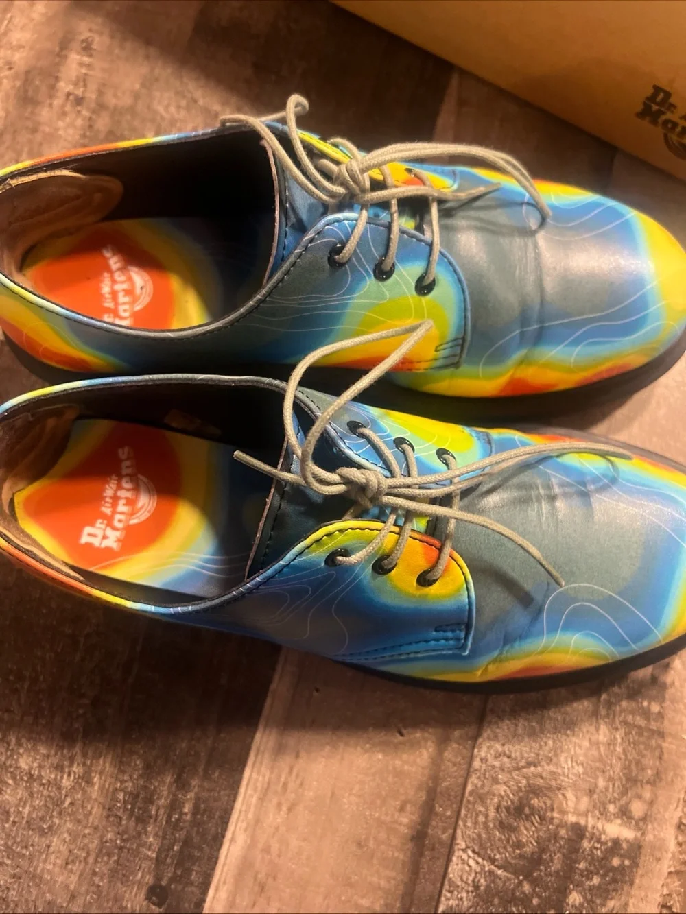 Dr. Martens vibrant multicolor
